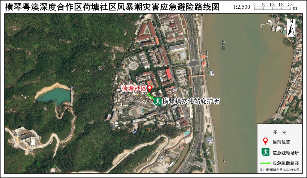 应急疏散路径图